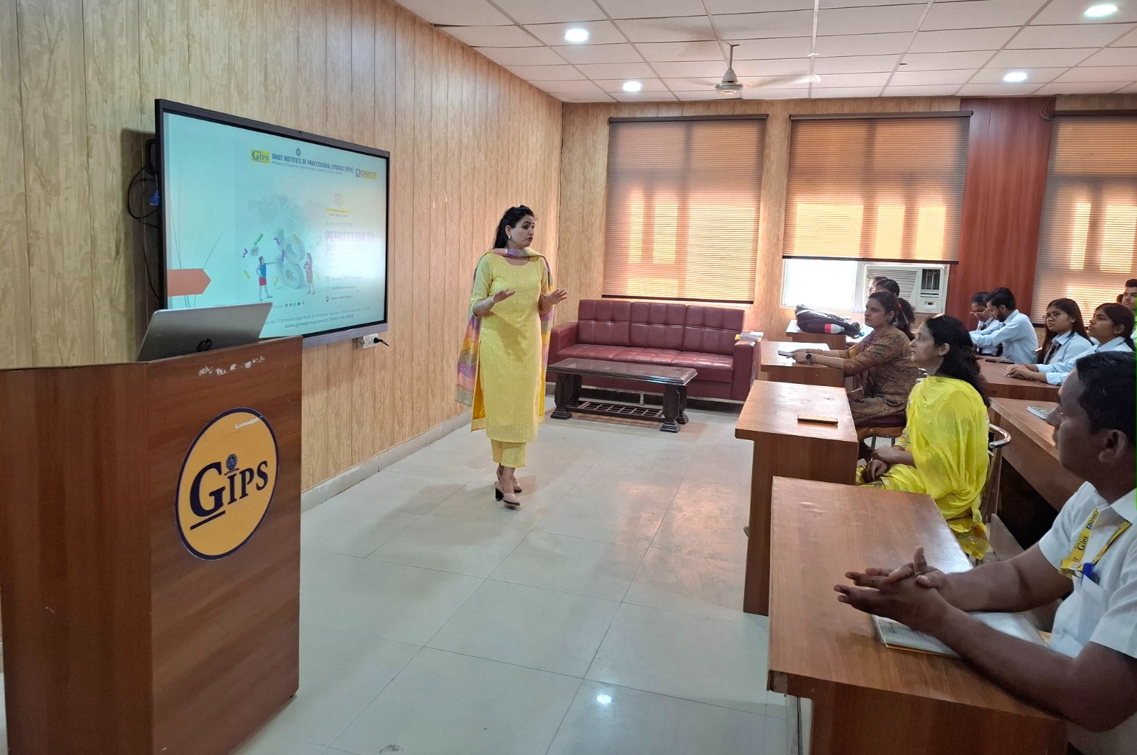 Perception To Personality Activity At GIPS For Student Development